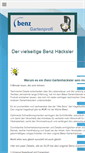 Mobile Screenshot of benz-haecksler.de